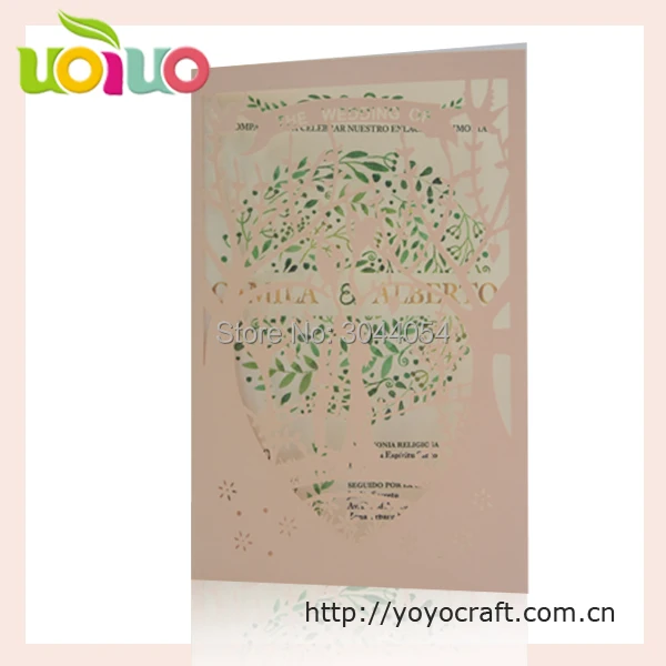 Новейшая модель свадебного дизайна с лазерной гравировкой для и украшения|invitation