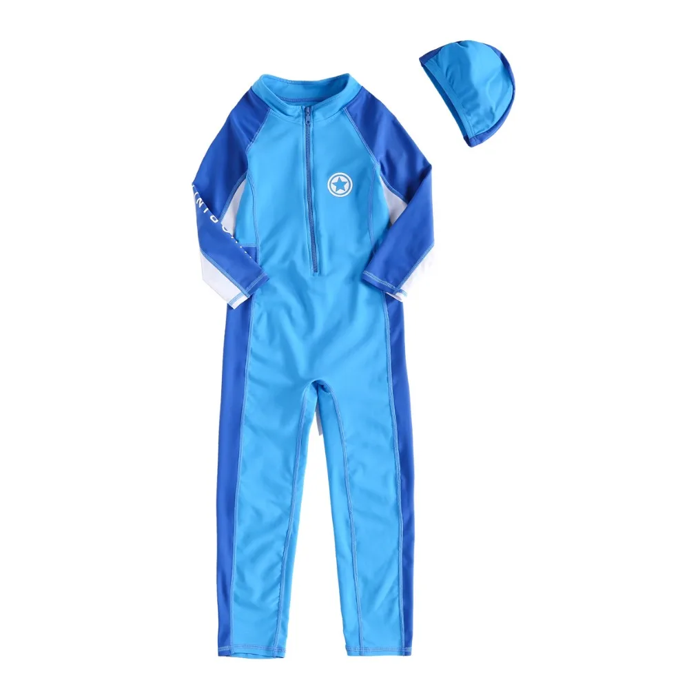 Kids Surfing Suits Sun Protection UV UPF50+Dive Skin Beach Suit Boys