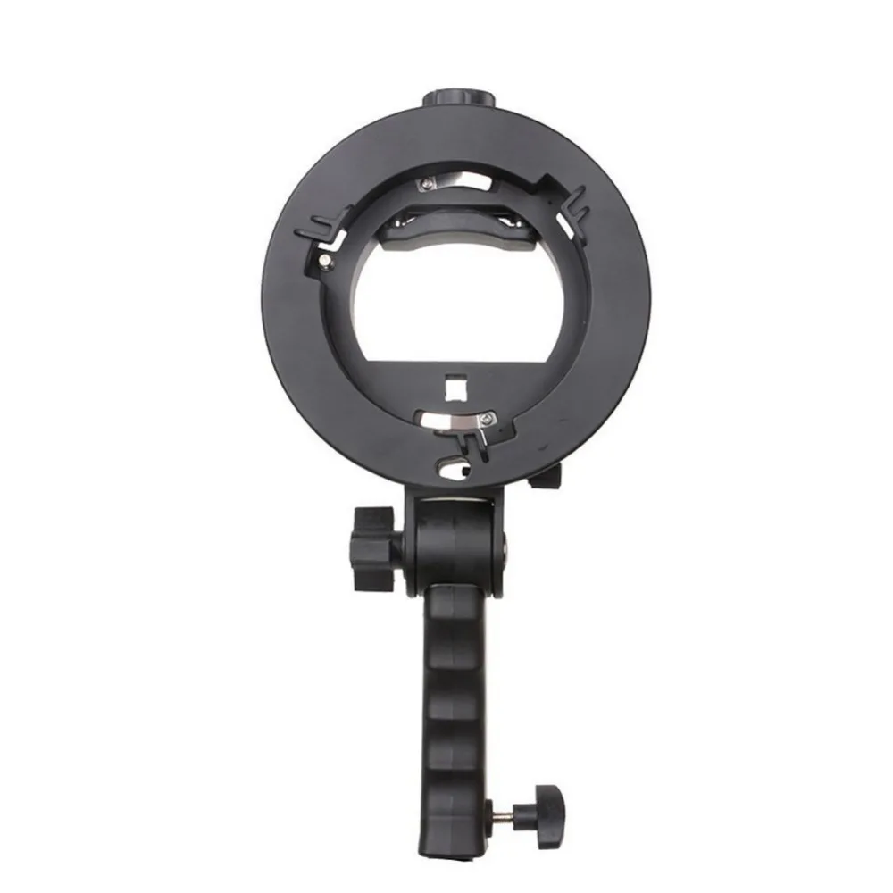 S Type Bowens Mount 5 Flash Holder Bracket Head Hand Grip For Speedlite