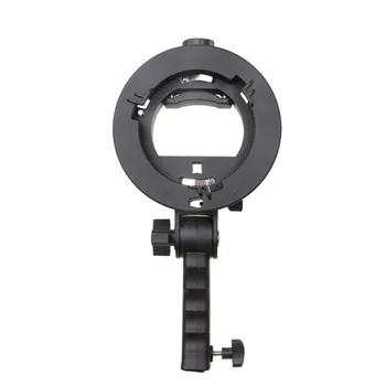 

S Type Bowens Mount 5 Flash Holder Bracket Head Hand Grip For Speedlite Softbox Photo Studio Accessoires