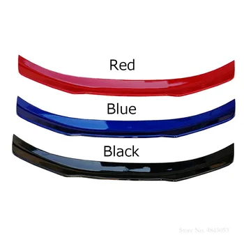 

For Ford Mustang 2015 2016 20172018 ABS Material Black Spoiler Rear Trunk Lid Lip Blue Spoiler Tail Wing Decoration Car Styling
