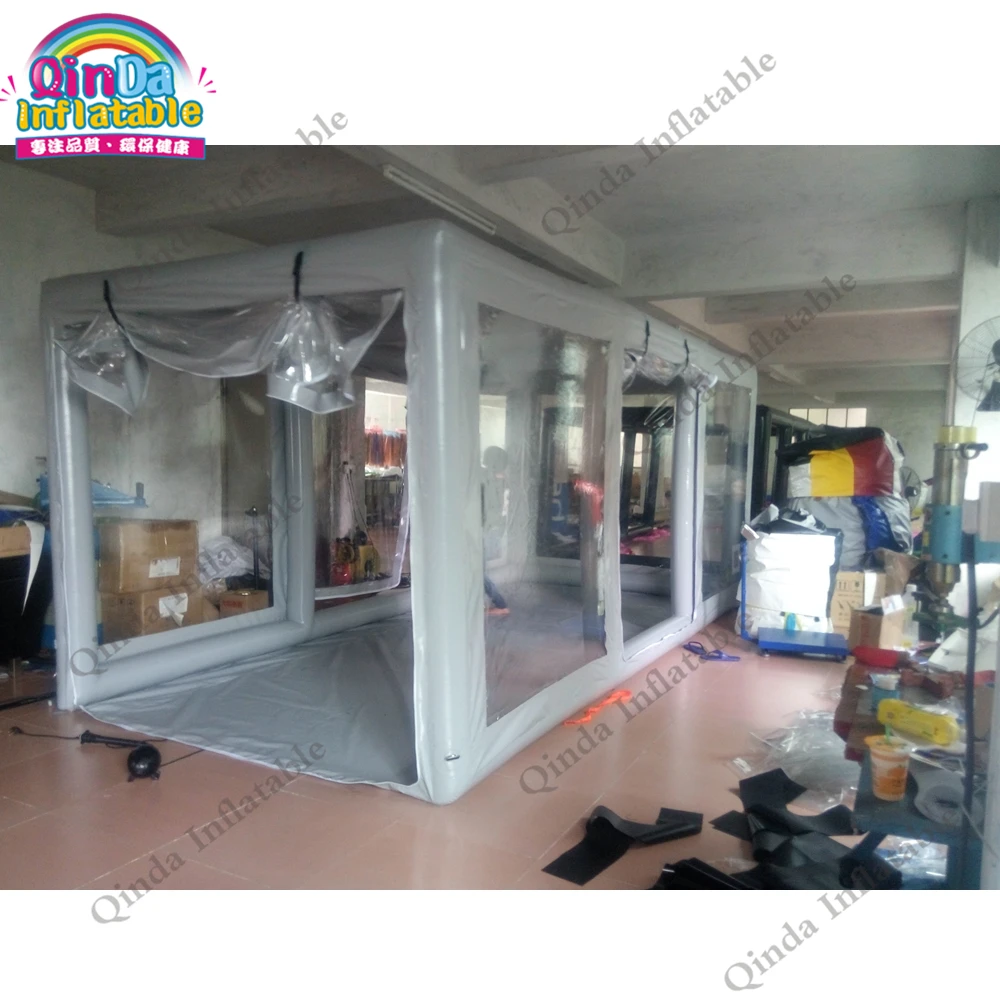 Portable Inflatable Car Storage Tent 0.6mm Pvc Inflatable Car Garage Tent With High Quality 4