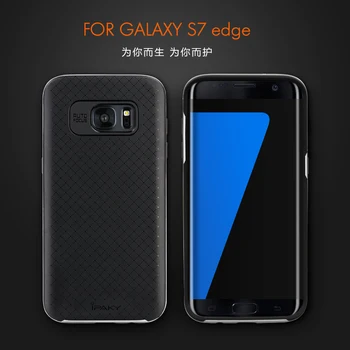 

New arrival 100% original ipaky brand Top quality case for Samsung galaxy S7 Edge 5.5'' silicone protective cover free shipping