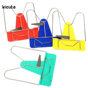 

Hot Sale 1Pcs Portable Adjustable Bookends Stand Angle Foldable Reading Book Stand Document Holder Base Bookshelf Reading