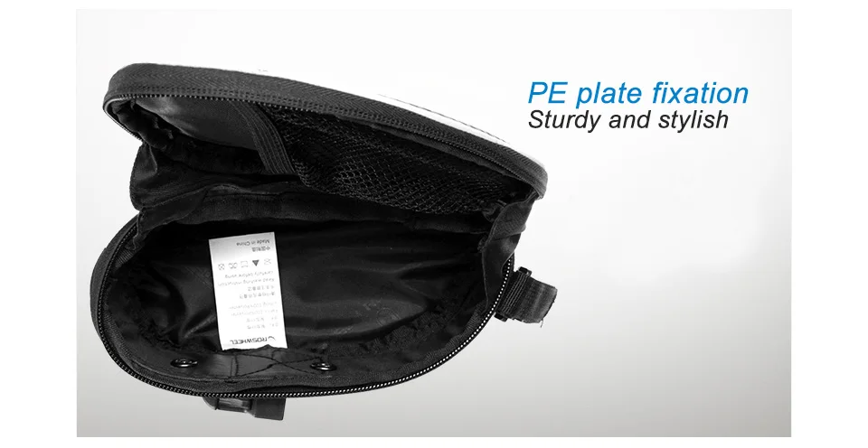 Best ROSWHEEL Bicycle Saddle Bag Seat Post Storage Tail Pouch Cycling MTB Road Bike Rear Pannier Back Package Tool bags Accessories 7
