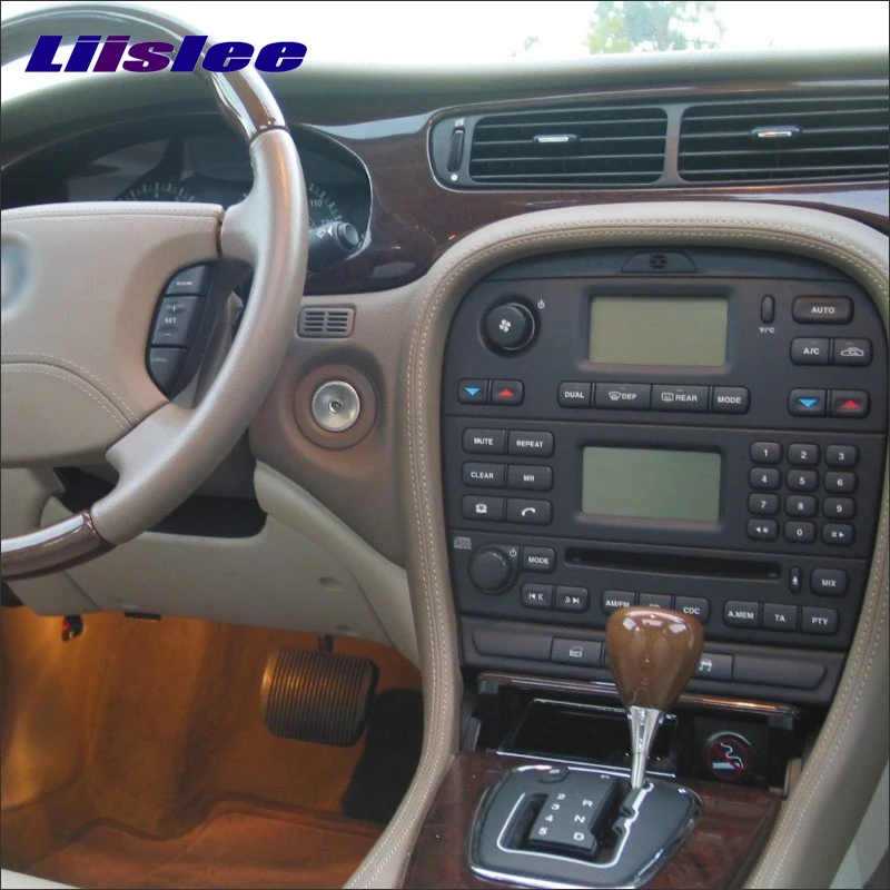 Liislee для JAGUAR S-type 2000~ 2010-Радио CD DVD стерео плеер и gps навигационная система/двойной Din автомобильный аудио установочный набор