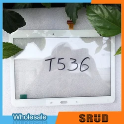 100% 오리지널 LCD 터치 디지타이저 유리, 삼성 갤럭시 탭 4 고급 T536 SM-T536 터치 스크린 패널 교체, 10.1 인치