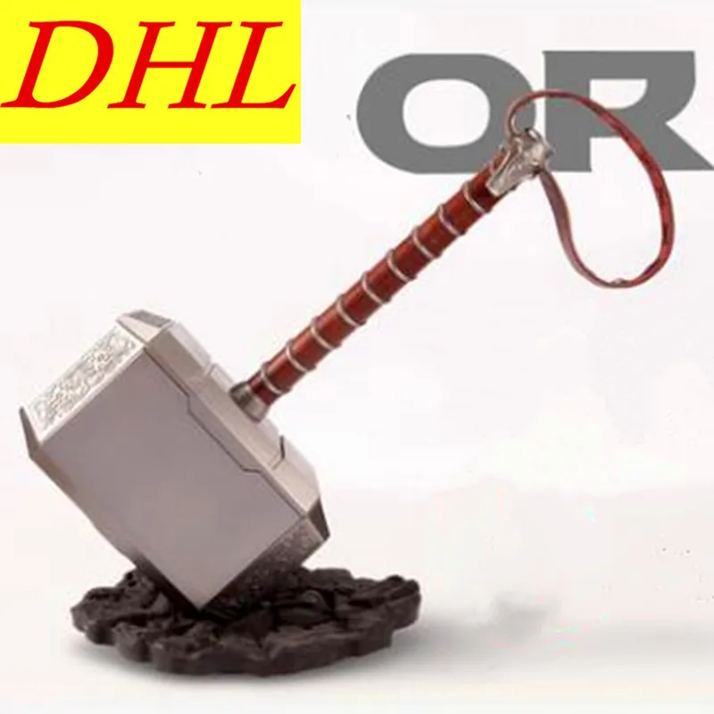 

Avengers 1:1(LIFE SIZE)Scale Full Metal Thor Hammer Thor Custom Cosplay Hammer Collection Model Toy ABS Thor A Hammer T129