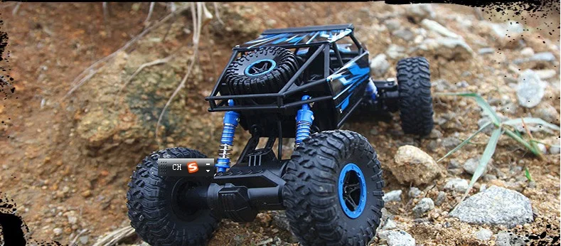 Радиоуправляемый автомобиль 4WD Rock Crawlers 4x4 вождение автомобиля двойные двигатели привод Bigfoot автомобиль пульт дистанционного управления модель внедорожника игрушка