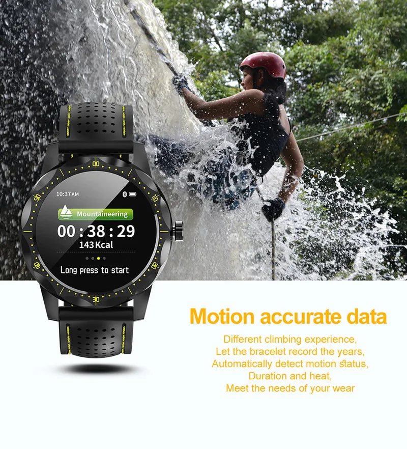 SKY1 Smart Watch Men IP68 Waterproof Sports fitness Tracker pedometer wristwatch heart rate monitor Clock Smartwatch android IOS SKY1 Smart Watch Men IP68 Waterproof Sports fitness Tracker pedometer wristwatch heart rate monitor Clock Smartwatch android IOS