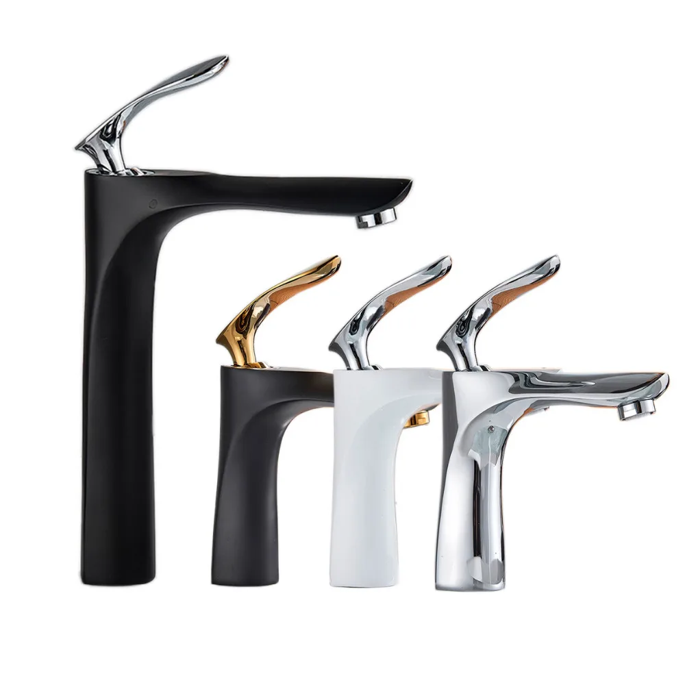 

Single Hole Bathroom Basin Sink Faucet Waterfall Vanity Sink Mixer Tap Deck Mounted Vessel Sink Faucet