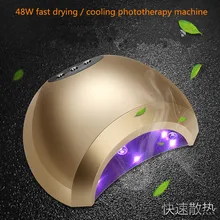 Fast Dryer LED Nail Lamp 48W Intelligent Sensor Dual Light LED UV Lamp Manicure Machine Nail Gel Polishing Sunlight Lamp