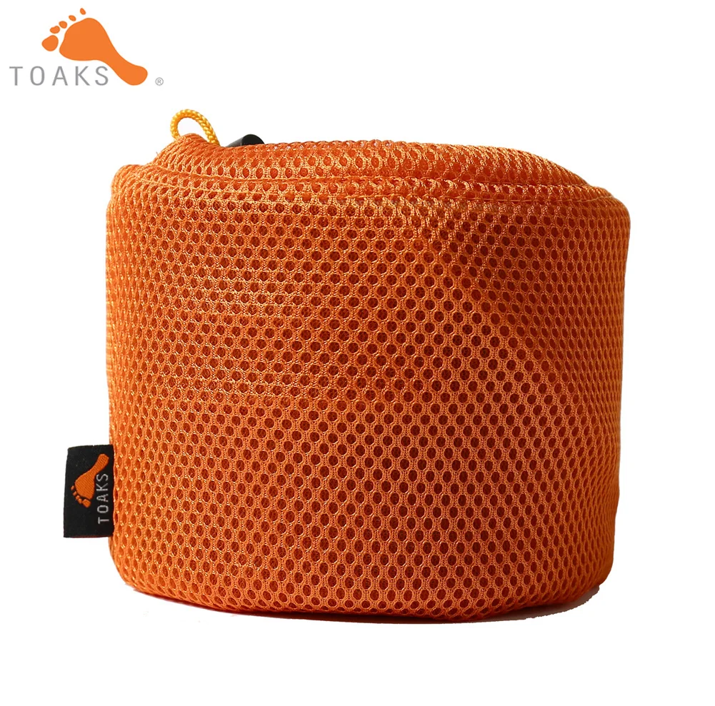 TOAKS POT-1300-BH titanio Camping al aire libre colgando con estribo fácil llevar 1300 ml 141G