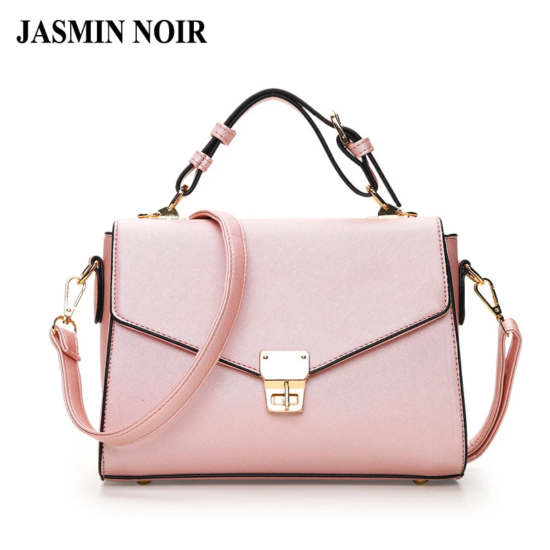 

Summer New Arrival Women Pink Color Cross Body Bag Elegant Lady Dual Functions Flap Messenger Bag Female PU Totes Handbag