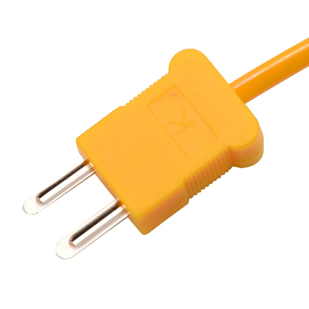 1pc K-Type Thermocouple Probe Sensor Temperature Controller -50C to 1200C with Wire Cable 100/ 300/ 500mm Mayitr Measuring Probe