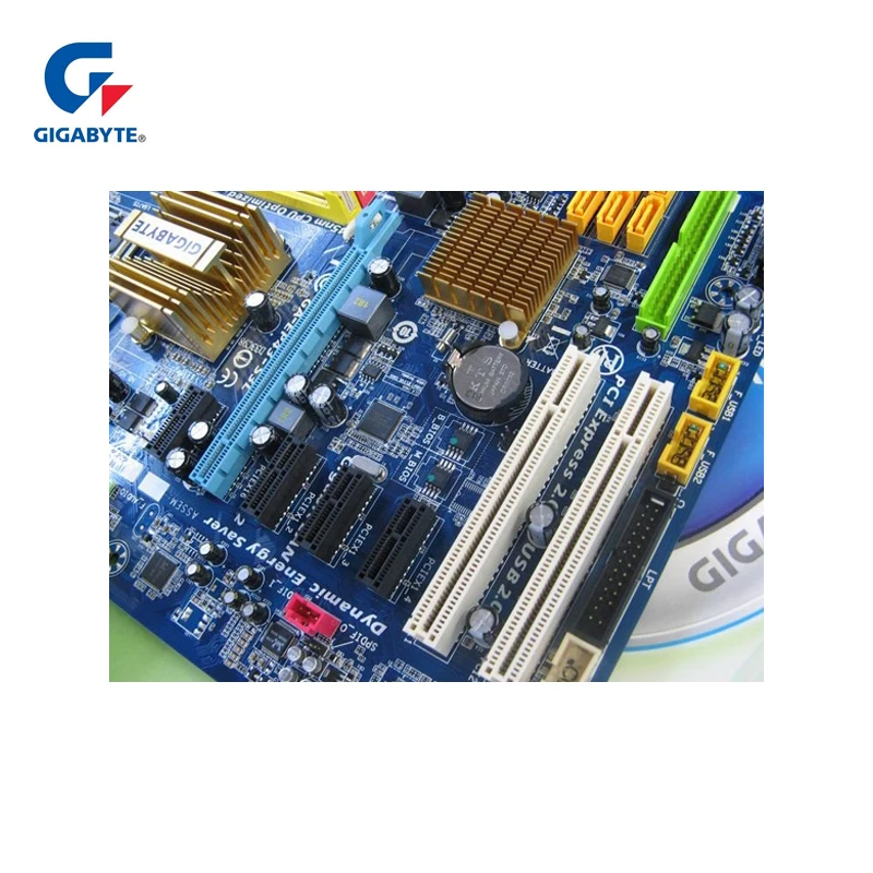 جيجابايت GA-EP43-S3L 100% الأصلي اللوحة LGA 775 DDR2 كمبيوتر مكتبي اللوحة 16 GB EP43-DS3L EP43-UD3L تستخدم لوحات P43 جيجابايت GA-EP43-S3L 100% الأصلي اللوحة LGA 775 DDR2 كمبيوتر مكتبي اللوحة 16 GB EP43-DS3L EP43-UD3L تستخدم لوحات P43