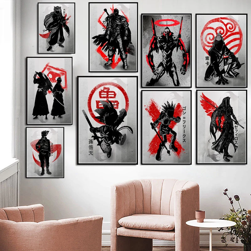 Hot Japan Anime Classic Series Collage Hunter Dragon Ball Canvas Hot Japan Anime Classic Series Collage Hunter Dragon Ball Canvas