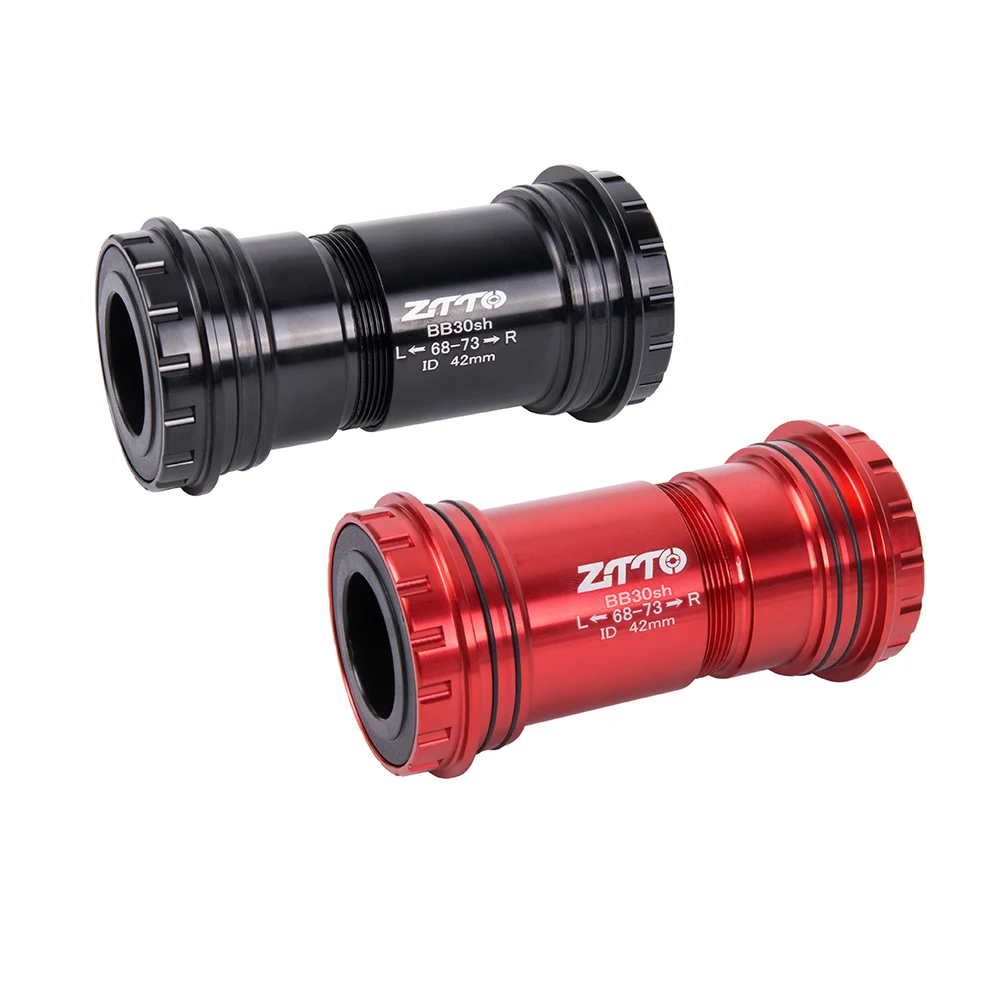 Ztto BB30sh bb30 24 محول دراجة الصحافة مناسبا الأقواس السفلية المحور ل mtb الطريق دراجة أجزاء 24 ملليمتر prowheel crankset chainset