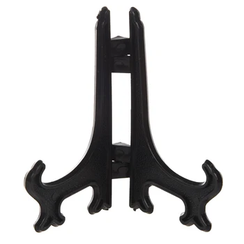 

Wholesale Black 5" Display Easel Stand Plate Bowl Picture Frame Photo Pedestal Holder