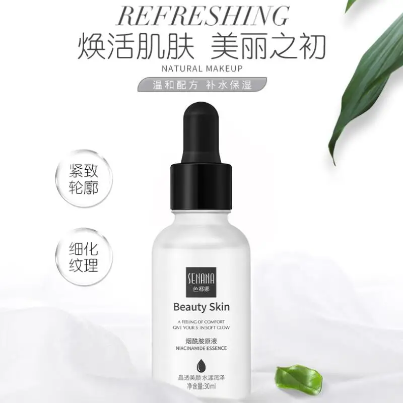 Argireline Face Serum Nicotinamide Extract Facial Essence Liquid Moisturizing Refresh Skin Care Shrink Pores