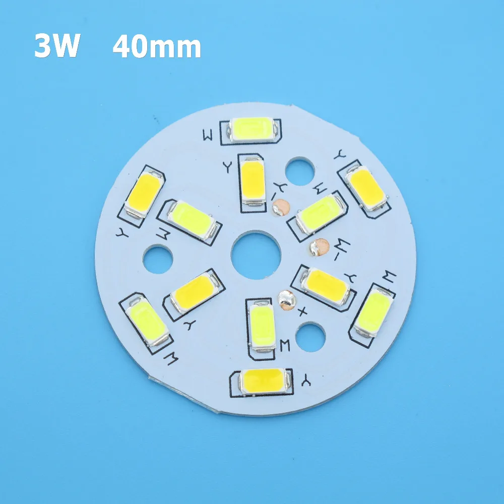 Двойной цвет температура SMD5730 светодиодный PCB 3 Вт 5 Вт 6 Вт 7 Вт 9 Вт 12 Вт 15 Вт 18 Вт белый теплый белый светодиодный светильник