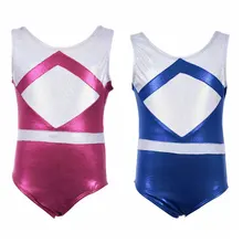 Гимнастики для девочек, костюмы, высокое качество, без рукавов, Цвет одинаковая облегающий костюм для балета, гимнастика, танцы практика одежда для детей