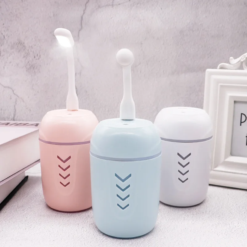 

Mini Ultrasonic Diffuser High Quality Air Humidifier 200ML Large Capacity Household Mute Ultrasonic Air Humidifier 45D