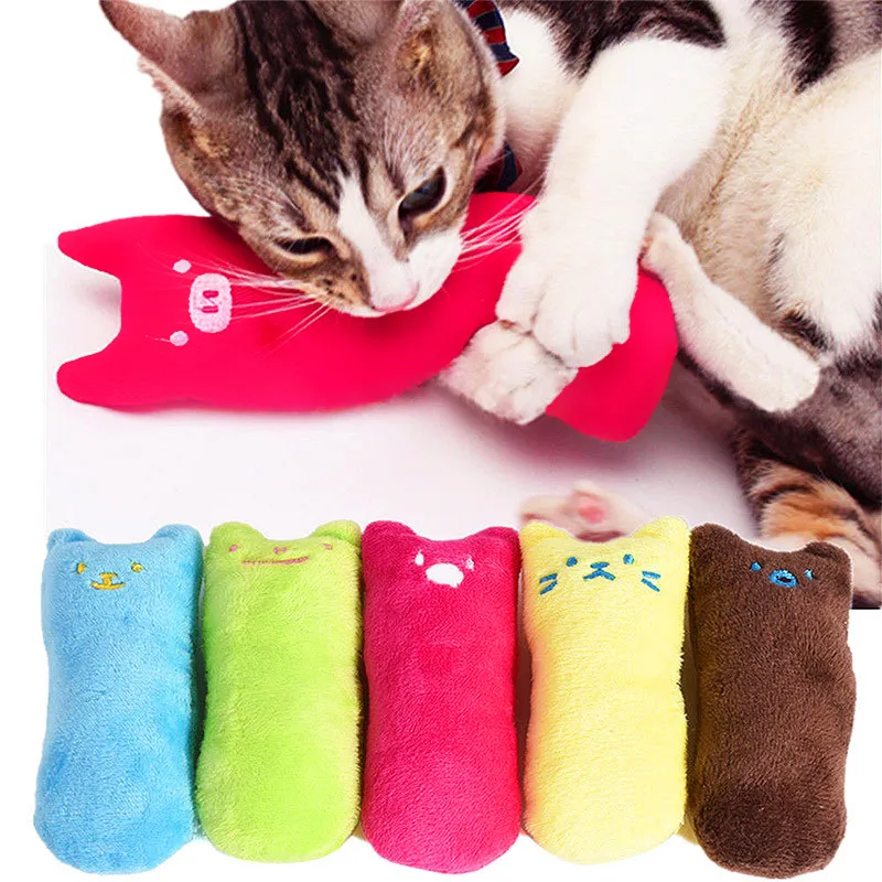 

High Quanlity PopularCute Interactive Fancy Pets Teeth Grinding Catnip training Toys Claws Thumb Toys