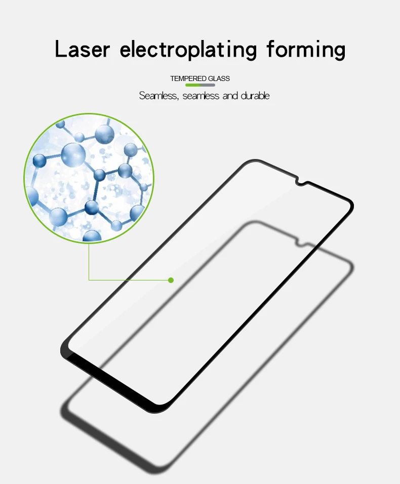 MOFi полное покрытие из закаленного стекла для samsung Galaxy A10 A20E Защитная пленка для экрана для samsung A30 A40 A50 A60 A70