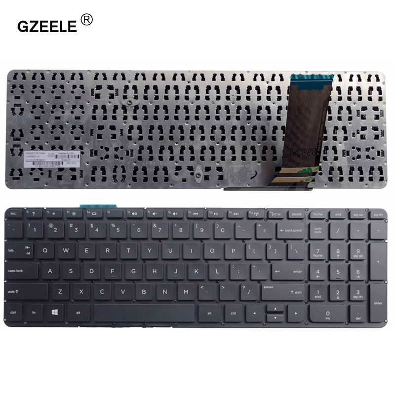 

GZEELE NEW US Laptop Keyboard FOR HP Pavilion ENVY 15 TouchSmart 15-J000 J029TX J106TX 17T-J000 15T-J000 ENGLISH