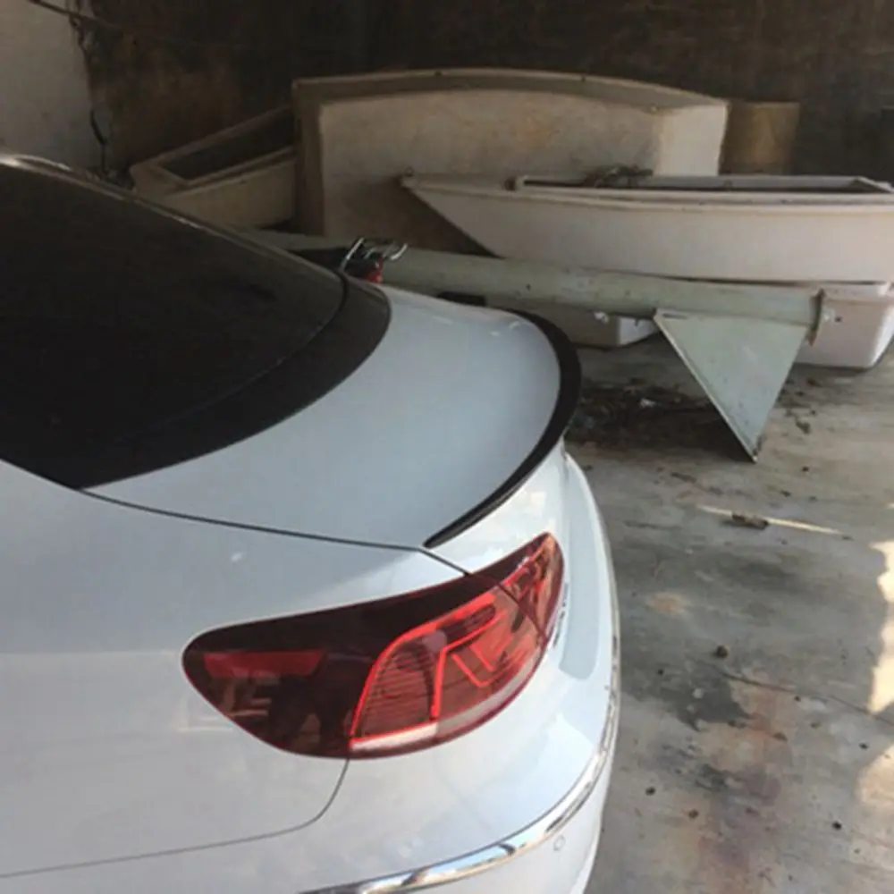 MONTFORD For Volkswagen VW Passat CC 2009 2010 2011 2012 2013 2014 2015 Car ABS Plastic Unpainted Primer Rear Wing Spoiler
