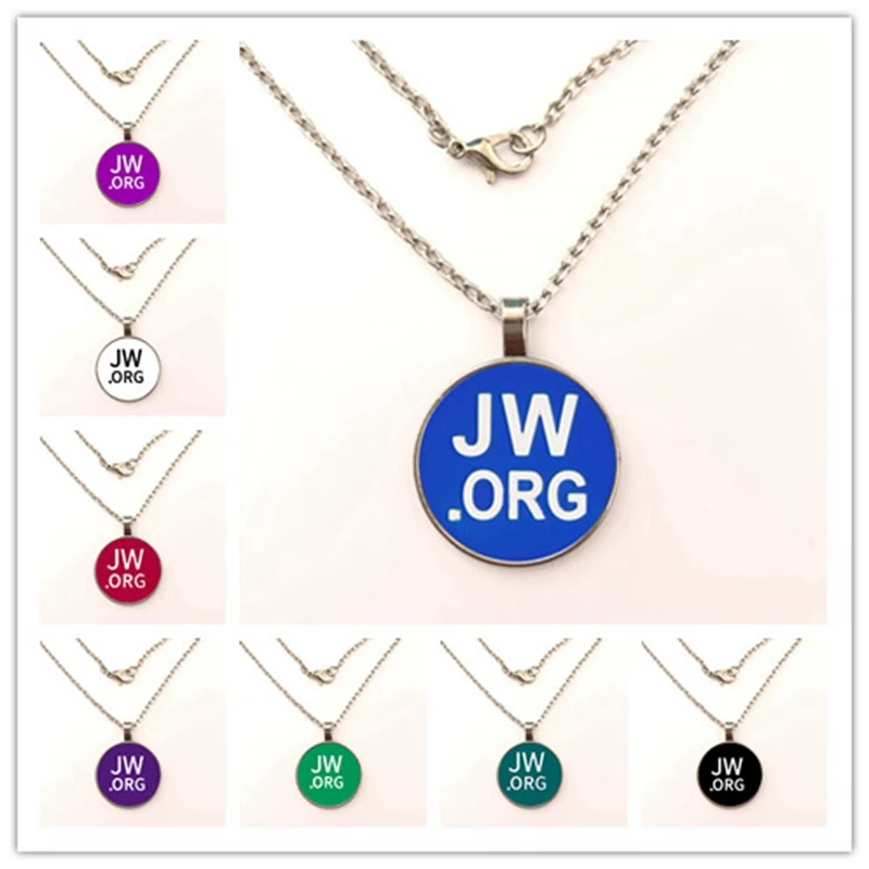 JW. ORG Очаровательное ожерелье стеклянный купол с куполом многоцветное ювелирное