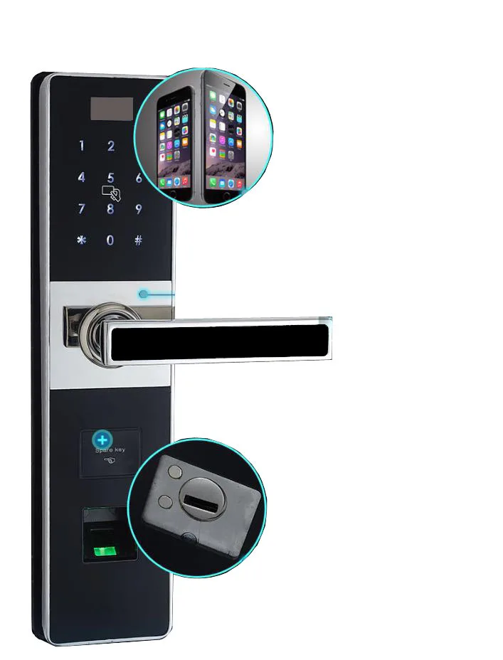 Os007f отпечатков пальцев Сенсорный пароль вход Anti-Theft замок двери электронный смарт замки