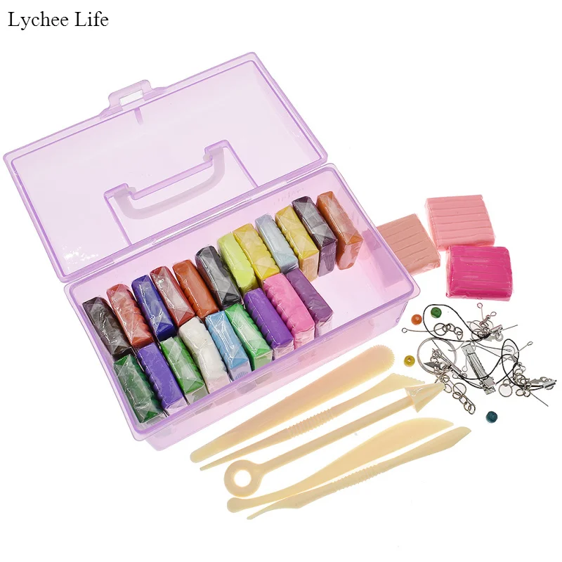 Lychee Life красочные самодельные инструменты для глиняных скульптур плоскогубцы