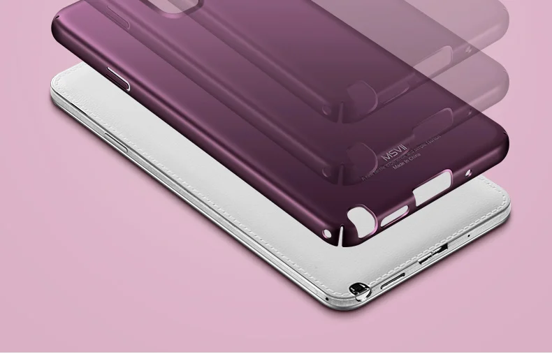 Бренд Msvii чехол для samsung Galaxy Note 3 матовая тонкая жесткая задняя крышка Роскошный сотовый защитный чехол для телефона для samsung Note3