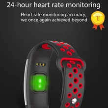 Модный умный монитор сердечного ритма Фитнес браслет IP68 Водонепроницаемый часы кровяное Давление кислорода фитнес-трекер 0,96 ЖК-дисплей
