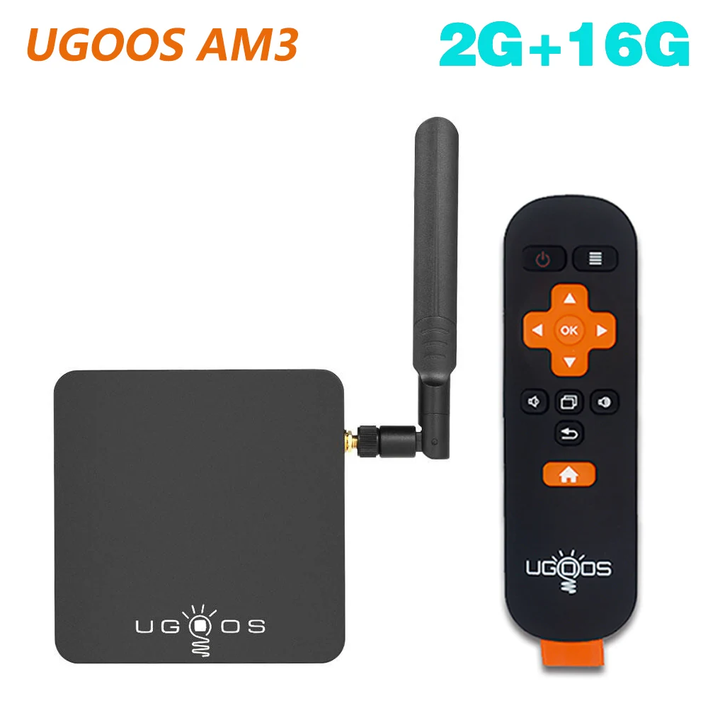 UGOOS AM3 Amlogic S912 Восьмиядерный Смарт Android 7,1 tv Box 2 Гб ОЗУ 16 Гб ПЗУ 2,4 г/5 г WiFi 1000 м LAN Bluetooth 4K HD медиаплеер - Цвет: only AM3