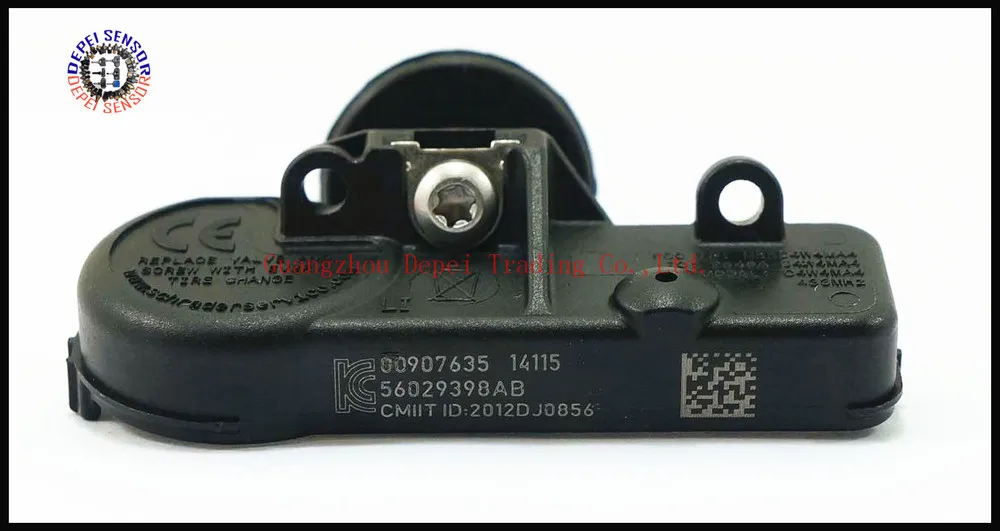 DPQPOKHYY (x1)TPMS TIRE PRESSURE SENSOR FITS 56029398AB For CHRYSLER JEEP DODGE RAM 433Mhz