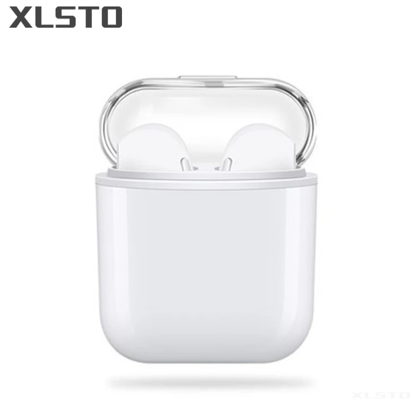 XLSTO Afans мини настоящие Беспроводные наушники с зарядным чехлом TWS микрофоном Bluetooth