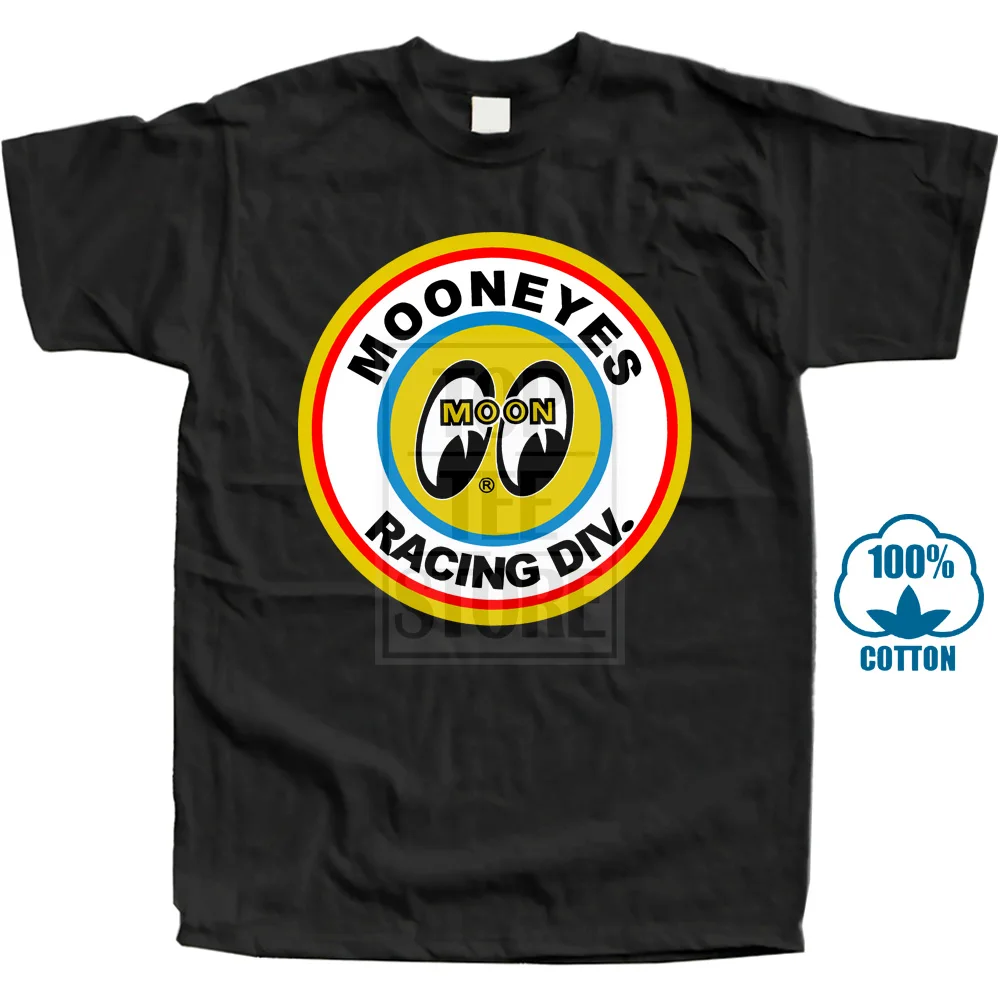 

Mooneyes Moon Equipped Speed Racer Top Apparel Logo T Shirt Men