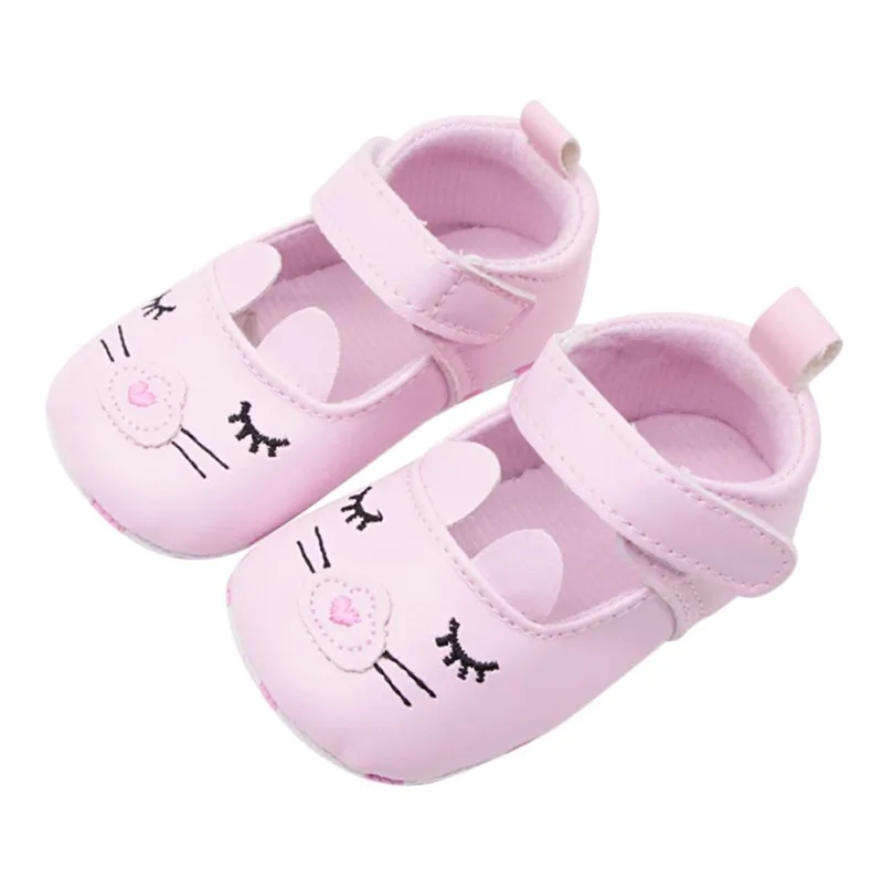  Blinking Cartoon Print Princess Shoes Baby Shoes Baby Toddler Shoes Baby Shoes Girls Baby Moccasins