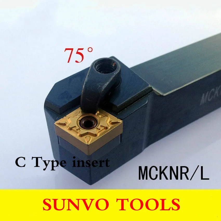 Angle 75 M model CNC turning tool pole MCKNR2020K12 OR MCKNL2020K12 Tools MCKNR extermal Turning Tool Holder insert CNMG | Инструменты