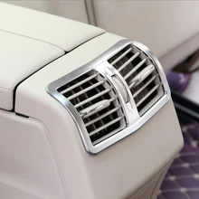 Автомобильный Стайлинг задний кондиционер декоративная рамка выпускного отверстия Накладка клейкие полоски для Mercedes Benz E Class W212 аксессуары