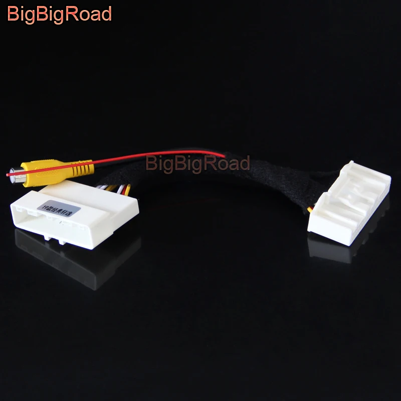 

BigBigRoad Car Rear View Parking Camera Adapter Connector Wire 40 pins For Nissan Sylphy 2019