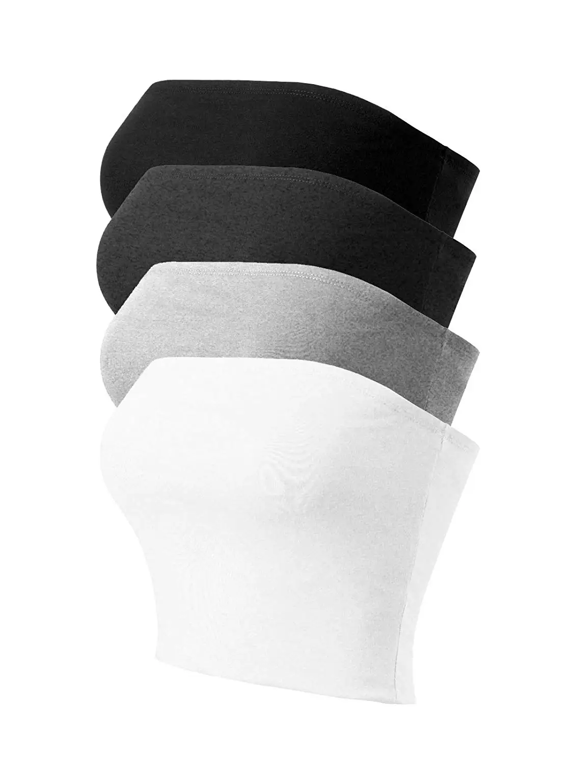 

35 Piece Women's Causal Strapless Cute Basic Broadcloth Casual Cotton Broadcloth Beading