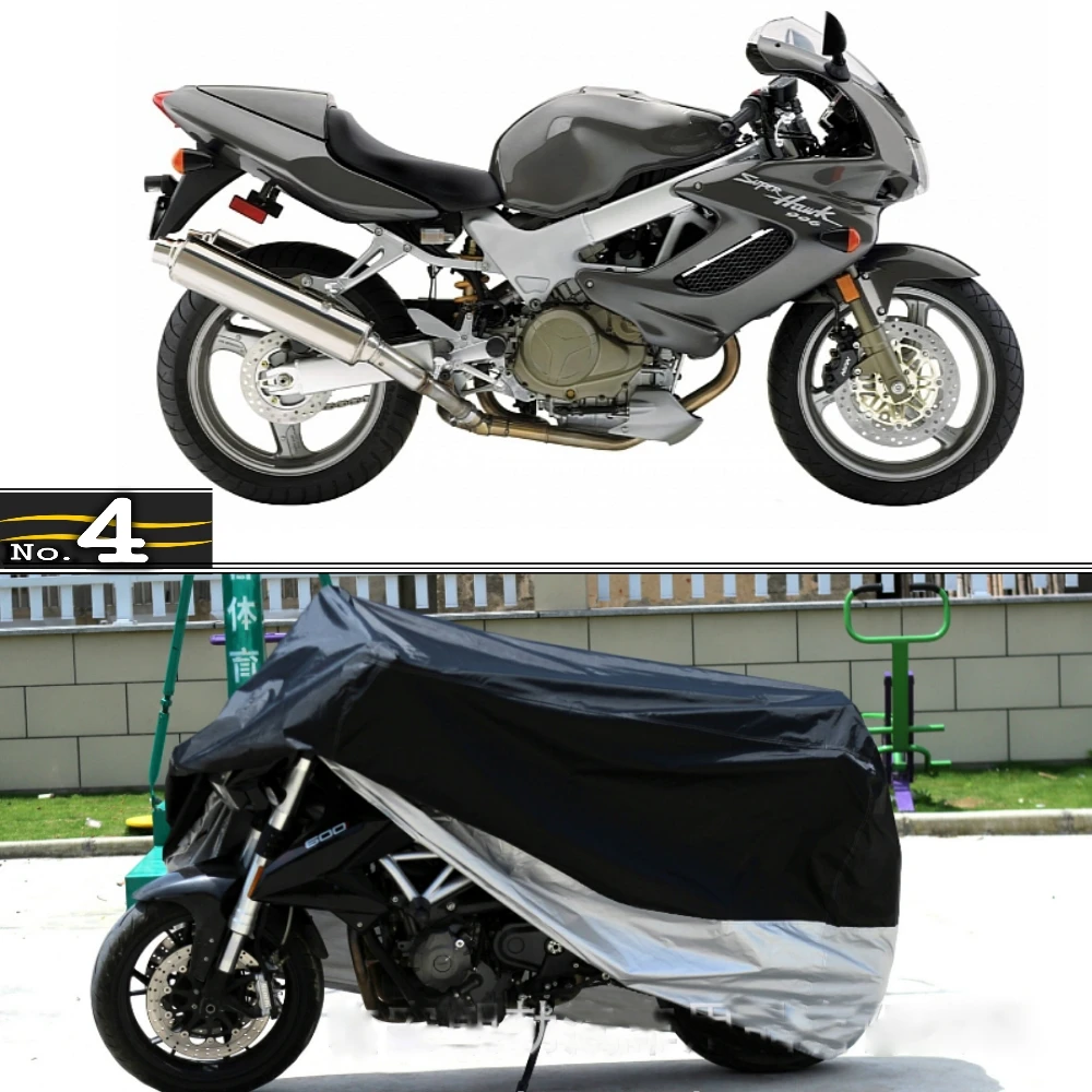 MotorCycle Cover For Honda VTR1000F WaterProof UV / Sun Dust Rain Protector Made of Polyester Taffeta |