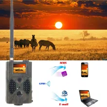 Камера наблюдения Охота HC 300 м фото ловушки Дикая камера беспроводная наружная охотничья камера camera 12MP 1080P ночного видения черная инфракрасная камера