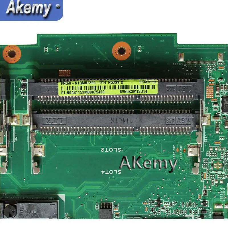 AK N53SN материнская плата для ноутбука For Asus N53SM N53SV N53S N53 тест оригинальная GT540M 2GB