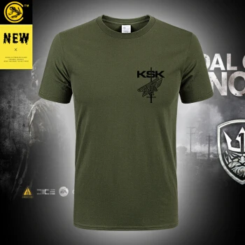 New Men's Army T Shirt Summer US Military Cotton Tactical Clothing Cotton T-shirt Solid Color Short Sleeve male tshirt