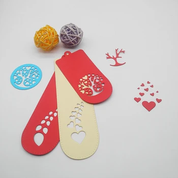 

Cutting Dies Tag Scrapbooking Metal Cutting Dies Bookmark Cuts for Card Making Label Craft Album Embossing Stencil New 89*140mm